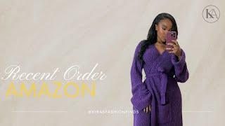 Recent Amazon Order pt 7 | Fall Pieces Try On Haul | Kira's Fashion Finds