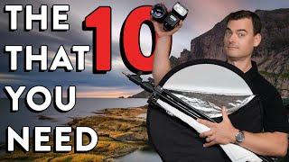 The 10 Photo Gear, Equipment and Apps YOU NEED to take Better Photos! (Don't Buy without Watching!)