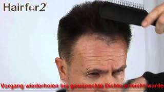 Hairfor2 Selbstanwendung Geheimratsecken