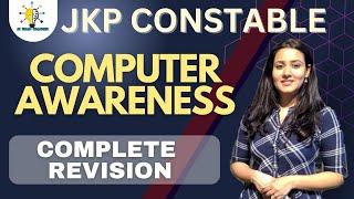 COMPUTER KNOWLEDGE II COMPLETE REVISION IN ONE SHOT II BY TANIA MA'AM II #jkssbexams #jkpconstable