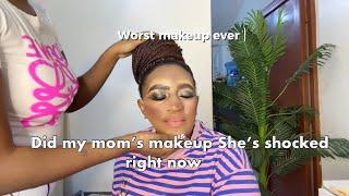 Pranked my mom :ngo ngiye kumutera makeup za Beyoncé and she’s angry at me coz of this* must watch *