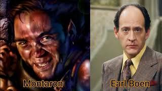 Character and Voice Actor -  Baldur's Gate - Montaron - Earl Boen