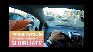 Intersecții DIRIJATE și NEDIRIJATE- REGULI DE PRIORITATE ÎN TRAFIC ȘI IMPORTANȚA ASIGURĂRILOR Ep 9