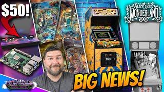 AtGames Natural History Pinball 3, Iconic Arcade Big Sale, Quarter Arcades & Wonderland Amusements!