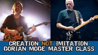 The DORIAN MODE MASTERCLASS Guitar Lesson.  It's Easier Thank You Think. Easy Guitar Modes Lesson.