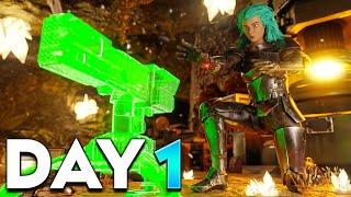 Claiming Scorched Earth's BEST Base Location on Day 1! - ARK PvP