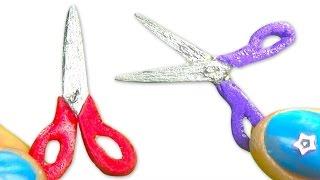 Miniature scissors tutorial - School supplies - DIY - YolandaMeow