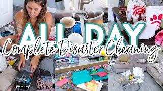 New! All Day Complete Disaster Clean Up With Me