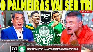 O BOTOFOGO COMEÇOU A PIPOCAR!! ''O PALMEIRAS VAI SER CAMPEÃO NOVAMENTE  SE PASSAR ESSE J...''