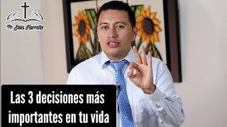 3 decisiones que los jóvenes deben tomar - Pr José Herreño