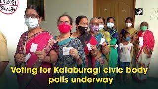 Voting for Kalaburagi civic body polls underway