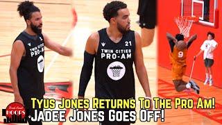 Tyus Jones Returns To The Twin Cities Pro Am! Jadee Jones Goes Off!