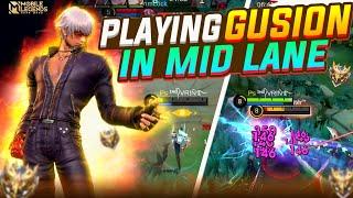 (हिंदी) DOMINATING GUSION IN MID LANE | INTENSE GAMEPLAY | MOBA LEGENDS 5V5 | VRIN