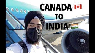 Finally Going To India After 3 Years! ️ Canada  to India  Travel With Me! 2022