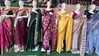 Latest sarees collections |Dilsukhnagar new opening shop |Harshitha collections dilsukhnagar|sarees