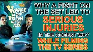 Why a FIGHT ON THE SET led to SERIOUS INJURIES  while filming VOYAGE TO THE BOTTOM OF THE SEA!