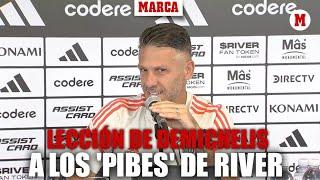 Insólita lección de vida de Demichelis a los 'pibes' de River: "Que pidan a sus representantes..."