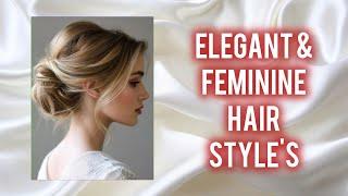 Elegant and Feminine Hairstyles of 2025 | How to Be an Elegant Woman ||@aestheticflorant65