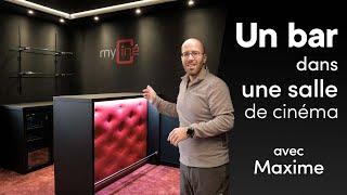 Installation d'un bar dans une salle de cinéma | 100% MyCiné