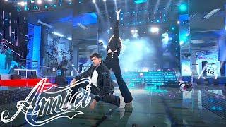 Amici 22 - Emanuel Lo e Lorella Cuccarini in "Smooth criminal"