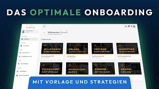 So baust du ein Mitarbeiter-Onboarding auf (Kursvorlage und Intranet)