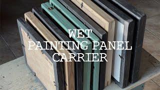 DIY Wet painting panel carrier/ 판넬 캐리어 만들기.