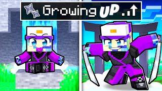 Growing UP as a NINJA in Minecraft!