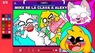 Mike se la clava a Alexy en GARTIC PHONE 