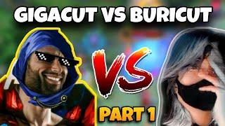 King Ace Vs Gigadous | BuriCut vs Gigacut