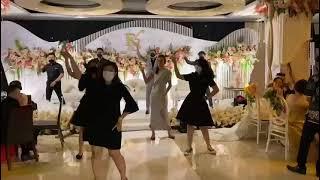 FlashMob diacara nikahan - Banana chacha with Magnificent Crew
