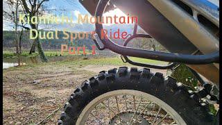 Dual Sport Ride in Clayton Oklahoma Part 1