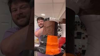 Giant #3dprinted dice tower 5.2 - paint, test roll or chaos??