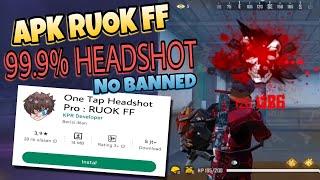 APK 99.9% HEADSHOT WHITE444 DAN RUOK FF SEKALI COBA LANGSUNG JAGO