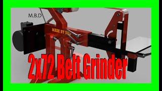 So easy!!!  Build the world's best belt grinder with free blueprints!