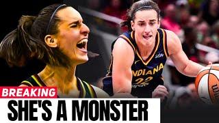 Caitlin Clark GOES OFF Like Prime Steph Curry in a HEATED Battle vs Wings—35 Points