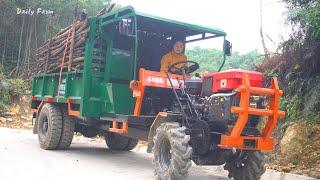 Sell Old Trucks and Buy New Trucks To Work More Efficiently, Transporting firewood | Daily Farm