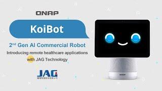 KoiBot 2nd Gen AI Commercial Robot:  Introducing remote healthcare applications with JAG Technology