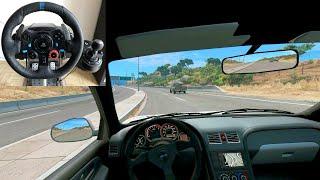 Realistic Driving | Street Tuned Car | Logitech g29 + shifter gameplay | BeamNG Drive