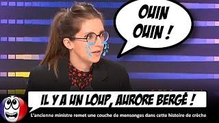 Aurore Bergé CHOUINE et s'enfonce dans le MENSONGE (affaire des crèches privées)