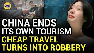 Don’t Travel to China! Horrible tourist trap: Remove your mask during diving, then charge extra…