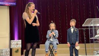 3 year old sings GOODNESS OF GOD - The Protsenko Family