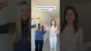 Can you do this?#shorts #shortsfeed #tiktok #challenge #youtube #trianglechallenge