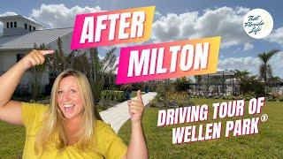 Driving Tour! Wellen Park Neighborhoods After Hurricane Milton