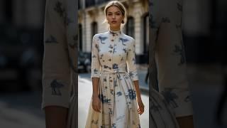 3 Timeless French Dresses for Elegant Style  | Parisian Fashion Aesthetic #shorts #frenchstyle