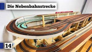 The branch line with a parade track is built | Construction of a H0 model railroad - Episode 14