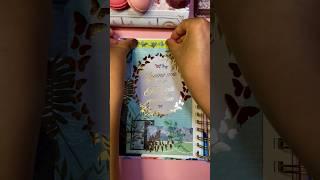 Junk Journal With Me  Pink Pixie Diary #junkjournal #journaling #shorts