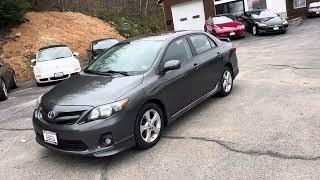 2012 Toyota Corolla S Sedan with Moonroof