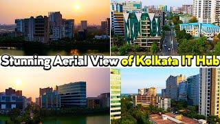 Stunning Drone View of Salt Lake Sector V | IT Hub Drone Footage | Kolkata's Silicon Valley | Ep 337