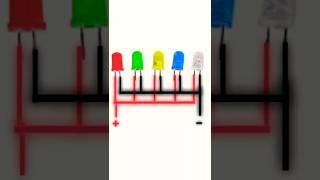 LED in parallel and series | #amazing #circuitdesign #viral video