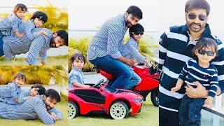 Hero Gopichand with his Sons Virat Krishna and Viyan | Gopichand Kids